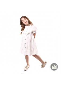 Timbo біла сукня для дівчинки Lila P070094